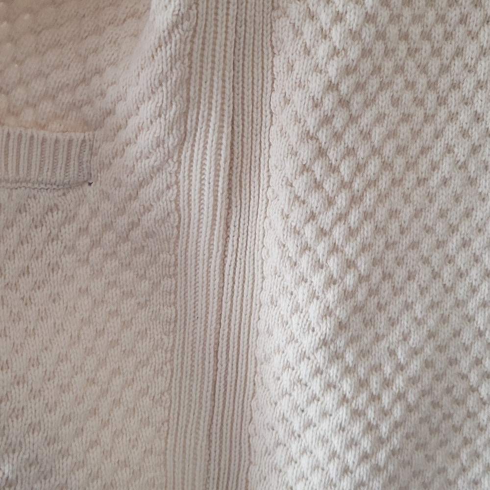 Vince Textured Cream Cardigan Wool/Yak Blend - Soft and Cozy -Exc Condition! - Picture 9 of 13